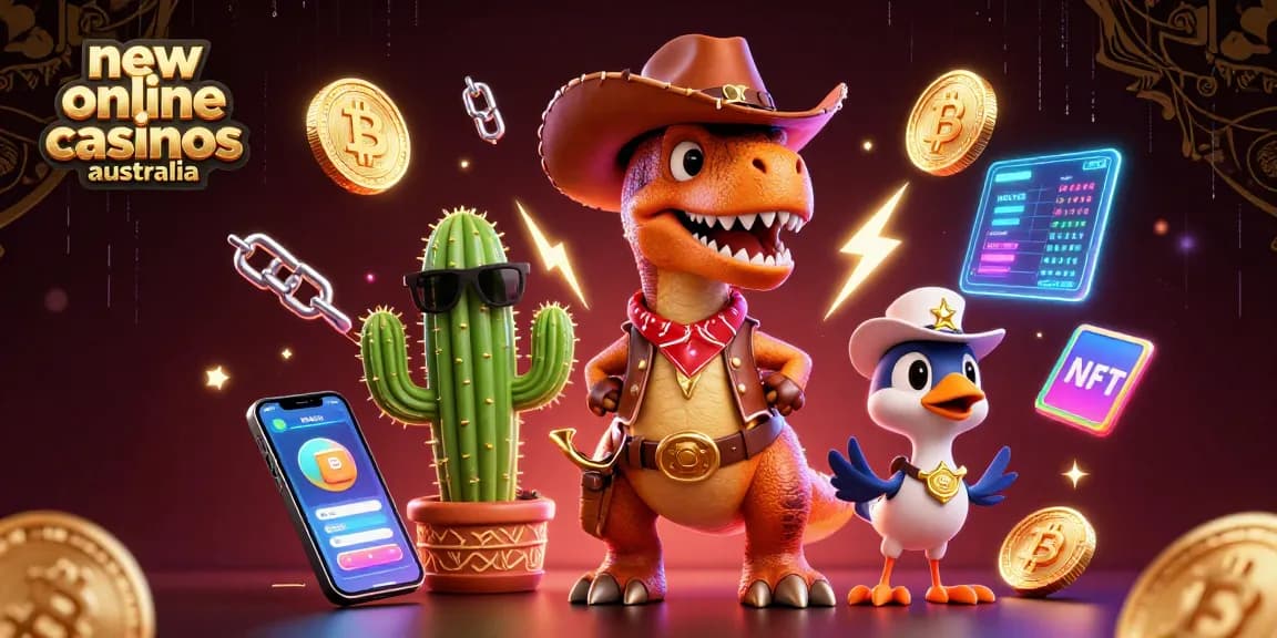 Play and win at the new online casinos Australia with thrilling T-Rex adventures.