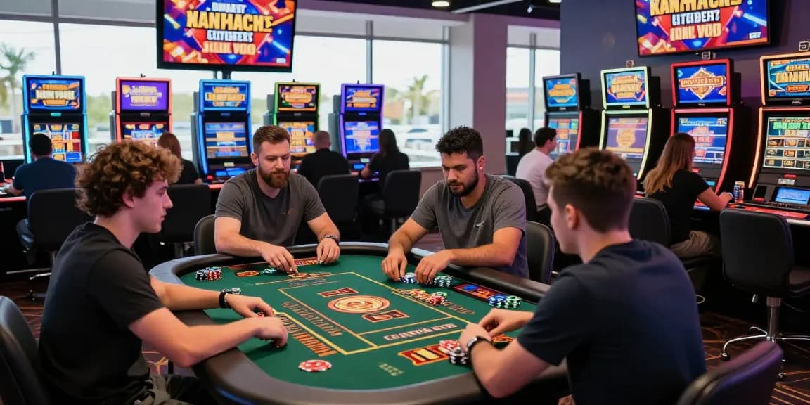 Experience the lively world of credit card casinos at https://brcs.co.uk, featuring players enjoying diverse games, exciting promotions, and a vibrant atmosphere.