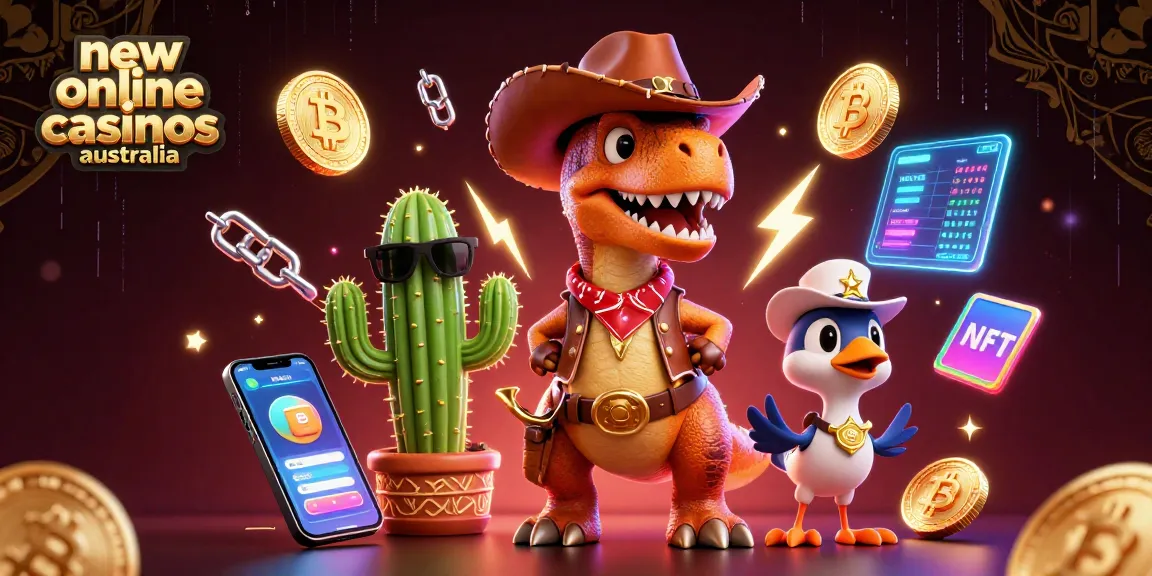 Play and win at the new online casinos Australia with thrilling T-Rex adventures.