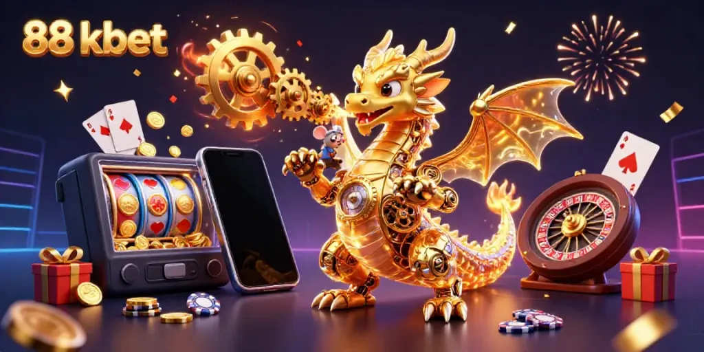 Experience thrilling gaming action with 88 kbet's interactive slot and casino elements