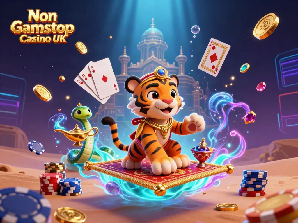 Experience thrilling gaming at Non Gamstop Casino UK with vibrant visuals and engaging casino elements.